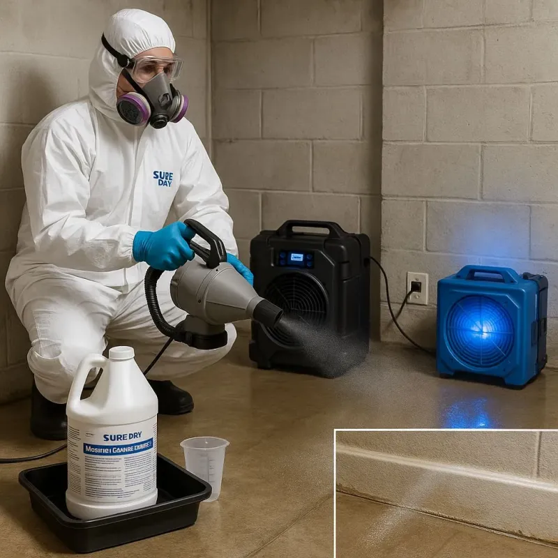 Sanitization and Odor Removal process in Ponchatoula, LA