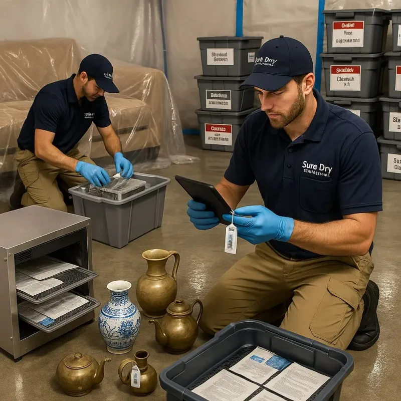 Content Protection and Restoration process in Ponchatoula, LA